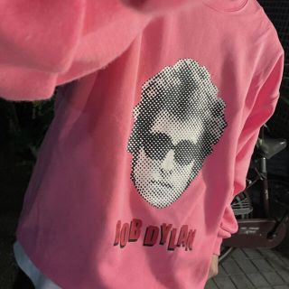 WACKO MARIA - ワコマリア ボブディラン スウェット TYPE 1 ピンク XL