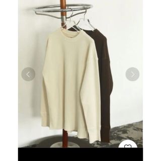 トゥデイフル(TODAYFUL)のTODAYFUL(トゥデイフル) "Flatseam Rib Pullover"(カットソー(長袖/七分))