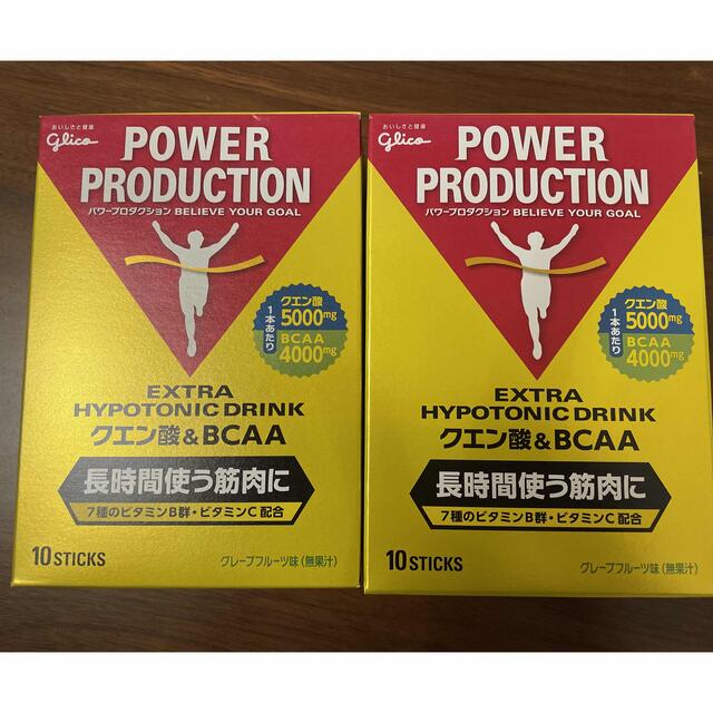 未開封　グリコ　POWER PRODUCTION 食品/飲料/酒の健康食品(プロテイン)の商品写真