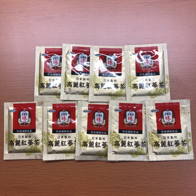 日本製粉　高麗人参茶　サンプル 食品/飲料/酒の健康食品(健康茶)の商品写真