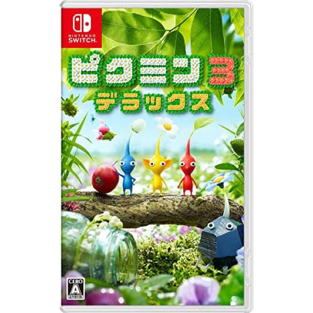 Nintendo Switch(ニンテンドースイッチ)のSwitch ピクミン3デラックス エンタメ/ホビーのゲームソフト/ゲーム機本体(家庭用ゲームソフト)の商品写真