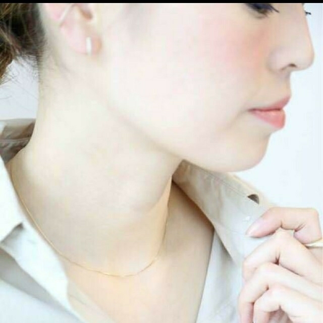 L'Appartement DEUXIEME CLASSE(アパルトモンドゥーズィエムクラス)のDeuxieme Classe GIGI 18K LINE CHOKER レディースのアクセサリー(ネックレス)の商品写真