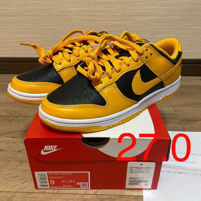 NIKE(ナイキ)のNIKE DUNK LOW 27.0 メンズの靴/シューズ(スニーカー)の商品写真