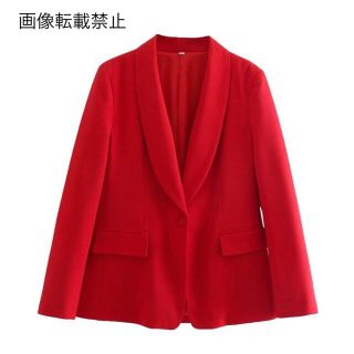 ザラ テーラードジャケット レディース レッド 赤色系 の通販 38点 Zaraのレディースを買うならラクマ