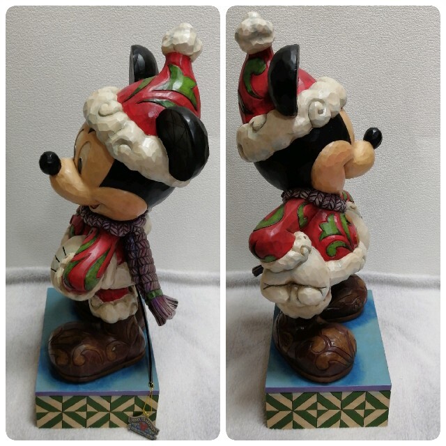 公式ストア レア Disneyジムショアクリスマスフィギュア ミッキーマウス 56 0cm 値引