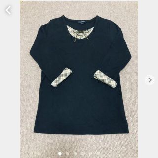 バーバリー(BURBERRY)の☆バーバリー☆ 7部袖ノバチェックロンT　160cm(Tシャツ/カットソー)