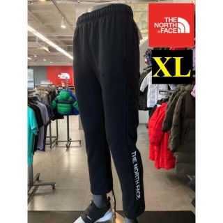 ザノースフェイス(THE NORTH FACE)の海外限定✨ ノースフェイス スウェットパンツ 裏起毛 黒/XL K190C(その他)