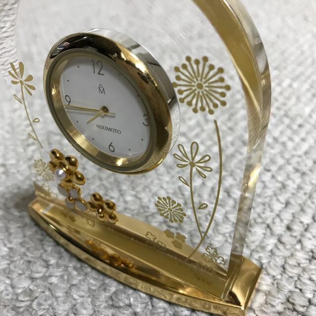 MIKIMOTO(ミキモト)のミキモトの置き時計 インテリア/住まい/日用品のインテリア小物(置時計)の商品写真