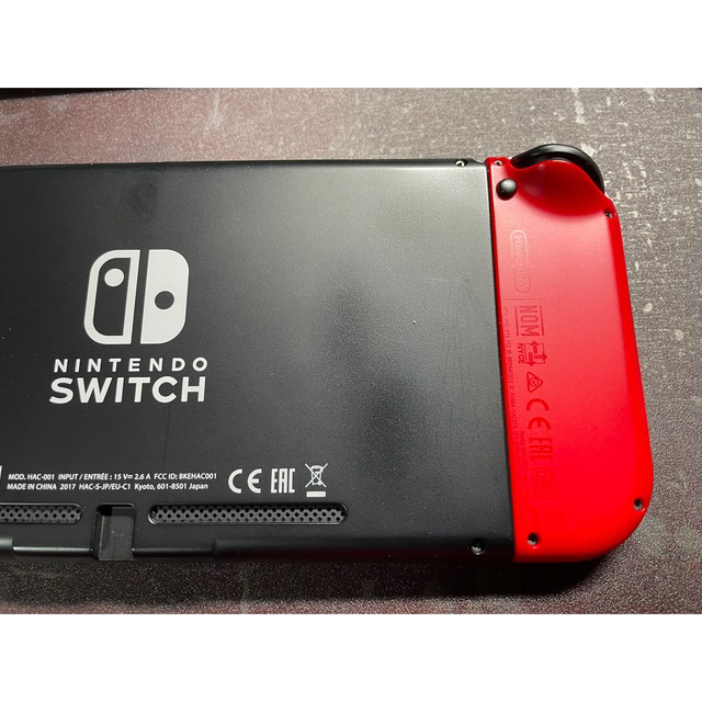 Nintendo Switch(ニンテンドースイッチ)のNintendo Switch スーパーマリオ オデッセイセット ＊ソフトなし エンタメ/ホビーのゲームソフト/ゲーム機本体(家庭用ゲーム機本体)の商品写真