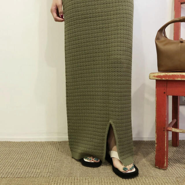 agawd  サマー ニットスカート レディースのスカート(ロングスカート)の商品写真