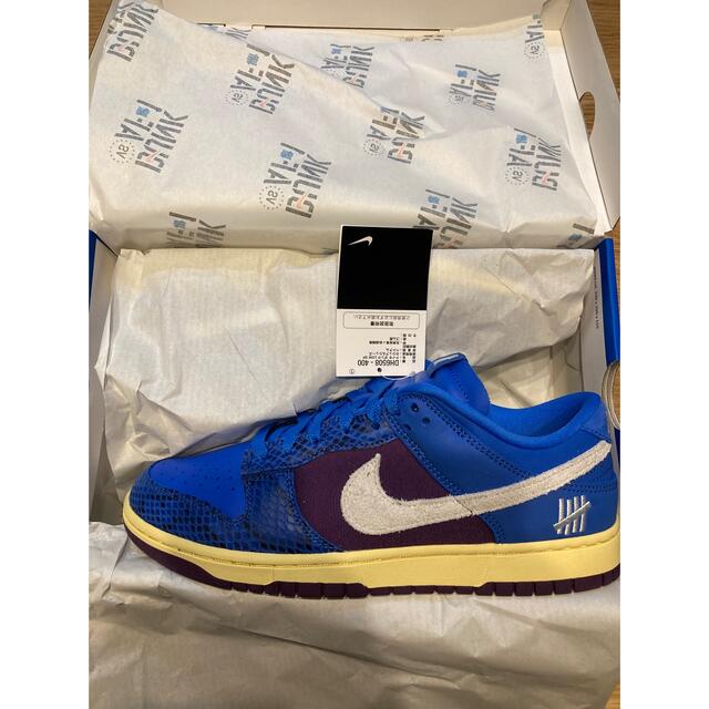 NIKE(ナイキ)のUNDEFEATED × NIKE DUNK LOW SP "ROYAL" メンズの靴/シューズ(スニーカー)の商品写真