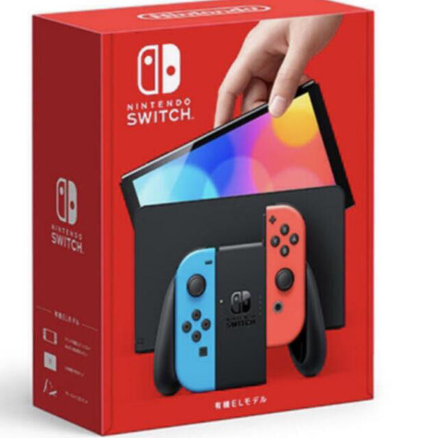 新品 Nintendo Switch 有機ELモデル ブルー レッド スイッチ