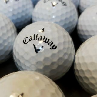 キャロウェイ(Callaway)の【良品】キャロウェイウォーバード 24球 白 ロストボール ゴルフボール(その他)