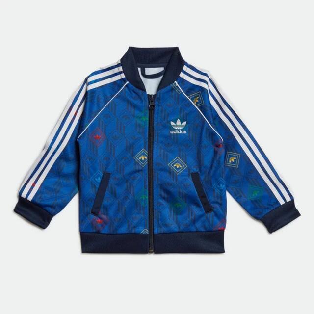 adidas(アディダス)の【新品】アディダスオリジナルス　ジャージ上下セット キッズ/ベビー/マタニティのキッズ服男の子用(90cm~)(その他)の商品写真