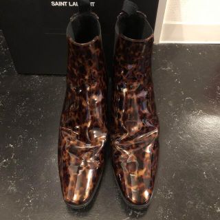 Saint Laurent - サンローランパリ 2020SS パテント レオパード