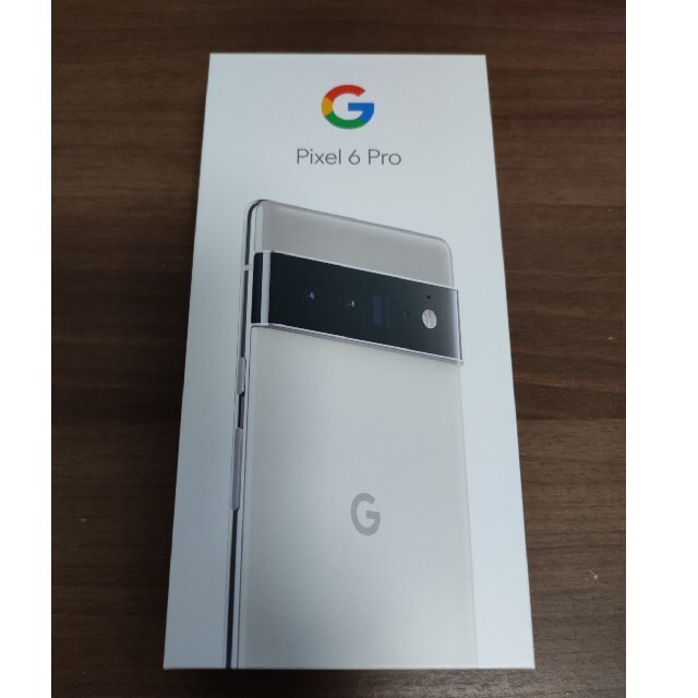 超人気の 6 Pixel Google - Pixel Google Pro 128GB クラウドホワイト