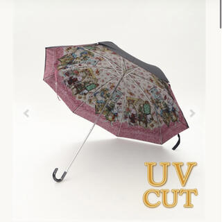 アクシーズファム(axes femme)のローズアリス折りたたみ傘(傘)