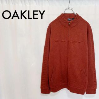 オークリー(Oakley)の美品 OAKLEY オークリー ウール混 ハイネック ニットブルゾン メンズ(ブルゾン)