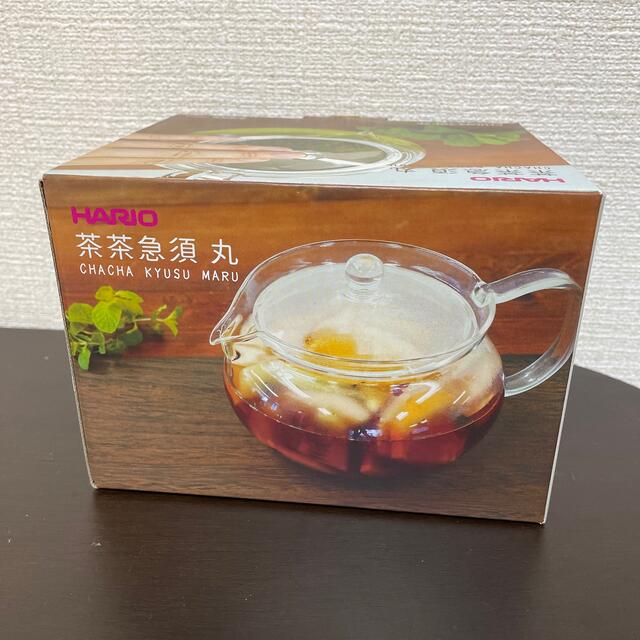 HARIO(ハリオ)の茶茶急須丸 インテリア/住まい/日用品のキッチン/食器(容器)の商品写真