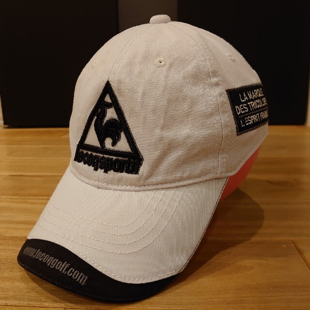 le coq sportif(ルコックスポルティフ)のゴルフキャップ　ルコックスポルティフ　le coq sportif スポーツ/アウトドアのゴルフ(ウエア)の商品写真