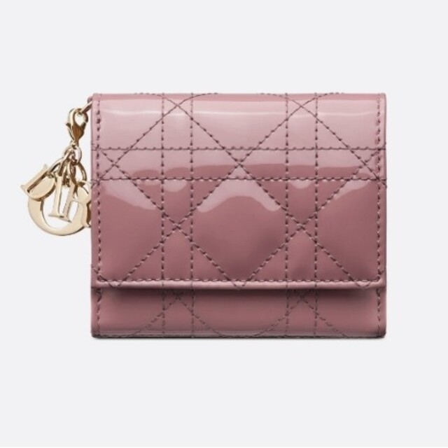 新品未使用・完売品】LADY DIOR ロータスウォレット ラベンダー