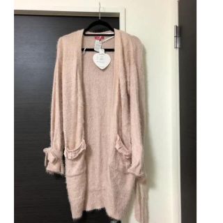 ロングニット　160(カーディガン)