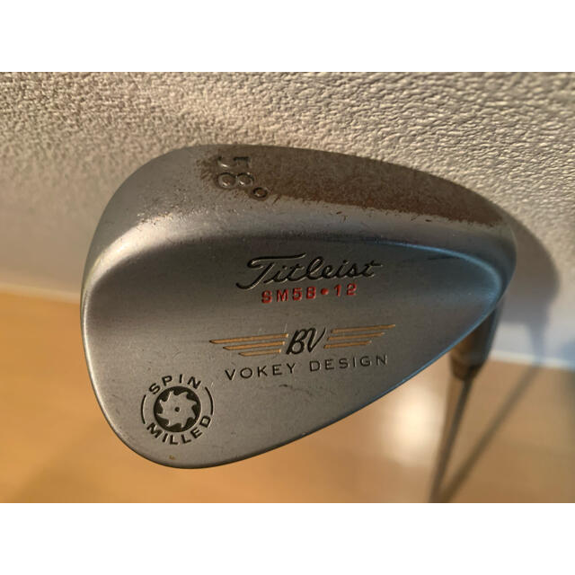 Titleist(タイトリスト)のタイトリスト ウェッジ ボーケイ vokey sm 58 12   スポーツ/アウトドアのゴルフ(クラブ)の商品写真