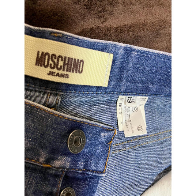 MOSCHINO(モスキーノ)のモスキーノジーンズ  ボタンフライ デニムパンツ33 イタリー製 メンズのパンツ(デニム/ジーンズ)の商品写真
