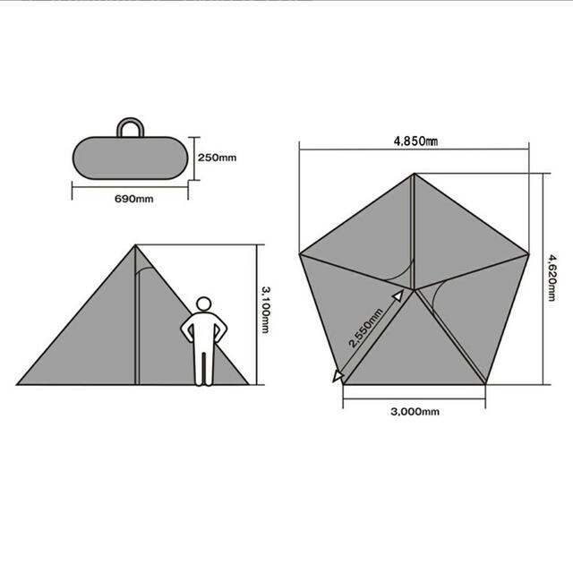 tent-Mark DESIGNS サーカスTC MID+  テンマクデザイン