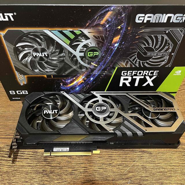 Palit RTX3070ti Nvidia 2022/07/01まで保証のサムネイル