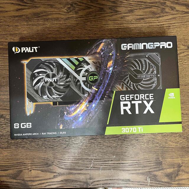 Palit RTX3070ti Nvidia 2022/07/01まで保証