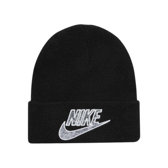 帽子Supreme / Nike® Snakeskin Beanie "Black"