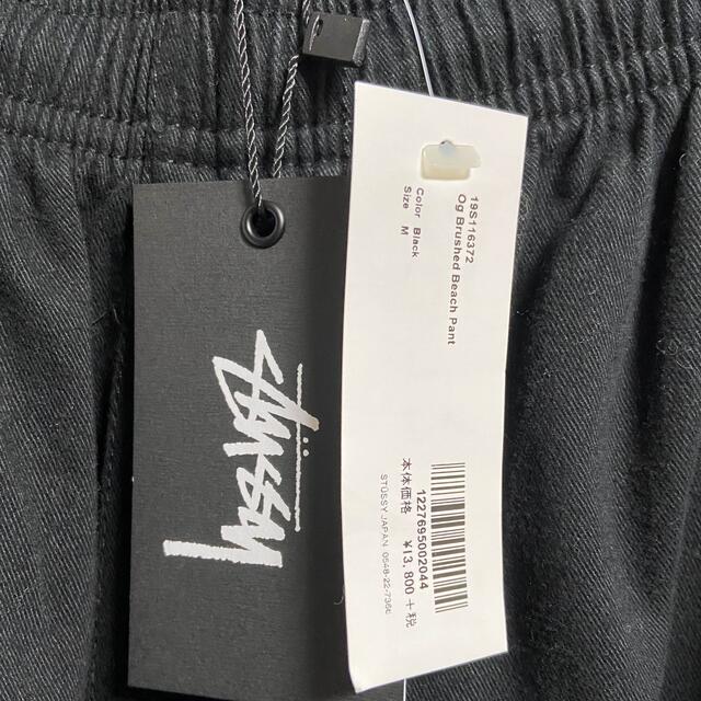 STUSSY(ステューシー)のStussy OG Brushed Beach Pant 新品未使用 black メンズのパンツ(その他)の商品写真