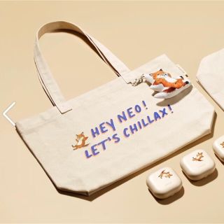 メゾンキツネ(MAISON KITSUNE')のメゾンキツネ　トートバッグ(トートバッグ)