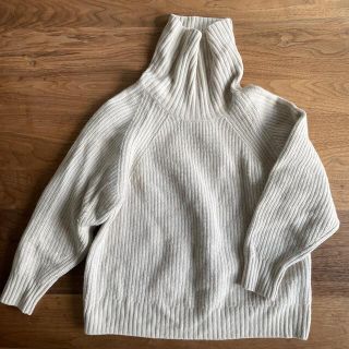 ユナイテッドアローズグリーンレーベルリラクシング(UNITED ARROWS green label relaxing)のグリーンレーベルリラクシング＊白ざっくりタートル(ニット/セーター)