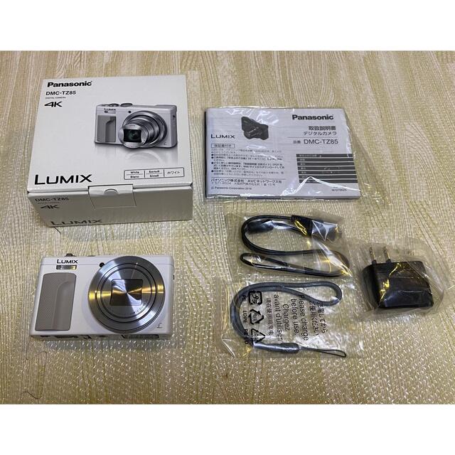 240mm焦点距離Panasonic LUMIX DMC-TZ85 使用回数3回程の美品です。