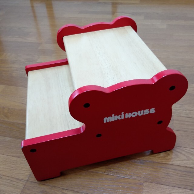 ミキハウス MIKIHOUSE 木製ベンチ 非売品 稀少品