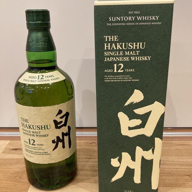 サントリー シングルモルト 白州 12年 700ml 新品・未開封品