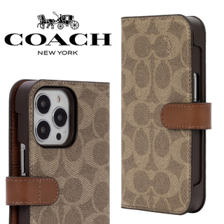 コーチ(COACH)の新品⭐︎コーチ Coach 手帳型  iPhone13Pro ケース カバー(iPhoneケース)