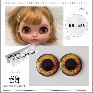 【BROWN_COLLECTION】【BR-023】ブライス アイチップ(人形)