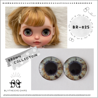 【BROWN_COLLECTION】【BR-025】ブライス アイチップ(人形)