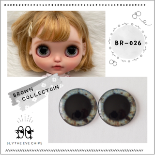 【BROWN_COLLECTION】【BR-026】ブライス アイチップ(人形)