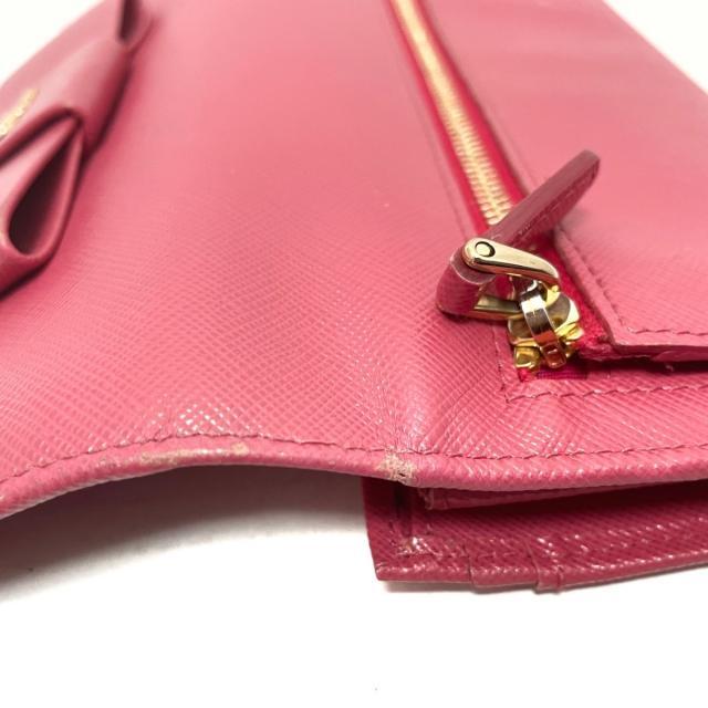 通販NEW PRADA ピンク リボン レザーの通販 by ブランディア|プラダならラクマ - プラダ 長財布 - 人気SALE新作