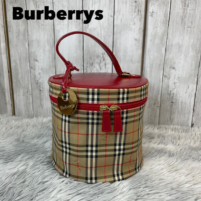 BURBERRY - ○美品○Burberrys バーバリー バニティ バッグ ノバ