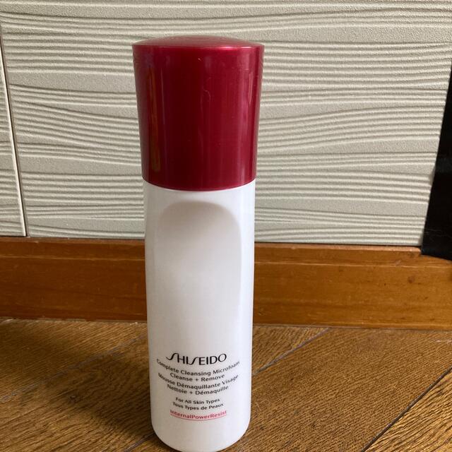 SHISEIDO (資生堂)(シセイドウ)の期間限定でお値下げします・資生堂　コンプリート　クレンジング　マイクロフォーム コスメ/美容のスキンケア/基礎化粧品(クレンジング/メイク落とし)の商品写真