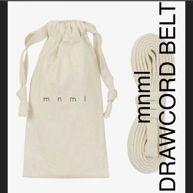 FEAR OF GOD(フィアオブゴッド)のmnml drawcord belt ミニマル ドローコード ベルト メンズのファッション小物(ベルト)の商品写真