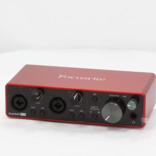 focusrite scarlett 2i2 3rd gen.美品の通販 by りんりん's shop｜ラクマ