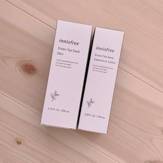 イニスフリー(Innisfree)のグリーンティーシード スキン＆ローション / innisfree(化粧水/ローション)