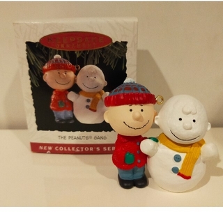 ピーナッツ(PEANUTS)の杏様専用【新品】hallmark スヌーピー チャーリーブラウン オーナメント(置物)