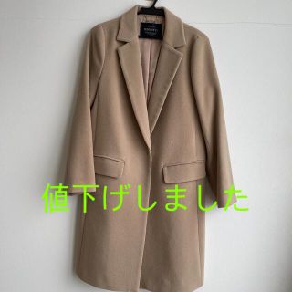 ジャスグリッティー(JUSGLITTY)のJUSGLITTY ベージュ チェスターコート(チェスターコート)